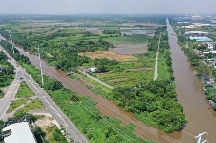 Vị tr&iacute; khu đ&ocirc; thị Đại học Quốc Tế Tp Hồ Ch&iacute; Minh